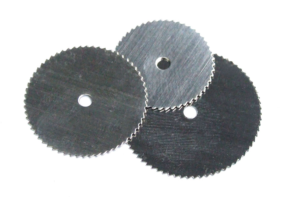 3x Minikreissägeblätter à ̃ 16-19-22mm für Dremel