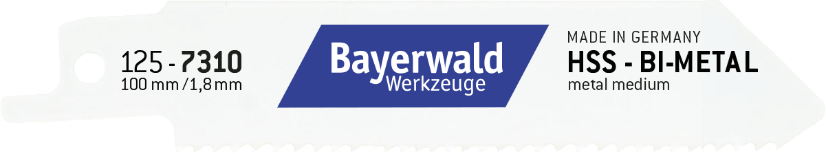 4251128762134 - 5x Bayerwald Werkzeuge Säbelsägeblatt Länge 100 mm